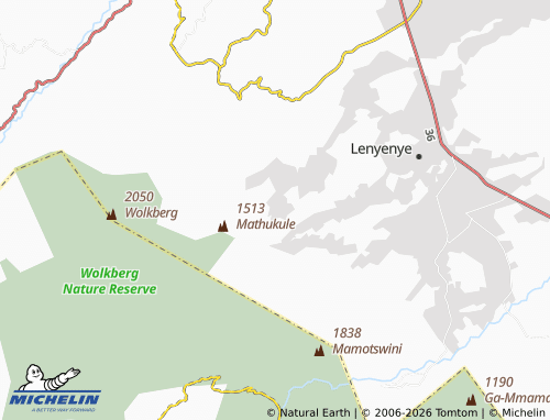 MICHELIN-Landkarte Magoboya - ViaMichelin