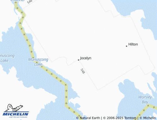 MICHELIN Jocelyn map - ViaMichelin