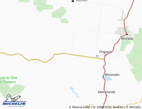 MICHELIN Cushnie map - ViaMichelin