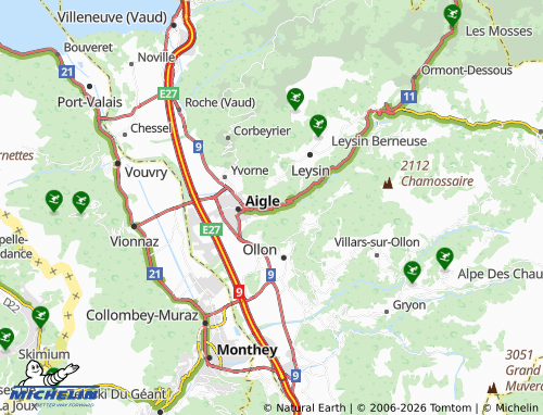 MICHELIN Fontanney map - ViaMichelin