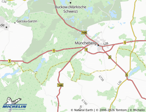 Kaart MICHELIN Eggersdorf Siedlung - ViaMichelin