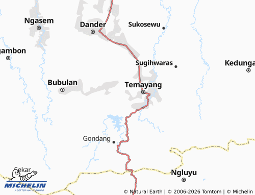 MICHELIN Bakulan map - ViaMichelin