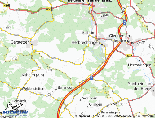 MICHELIN Dettingen am Albuch map - ViaMichelin