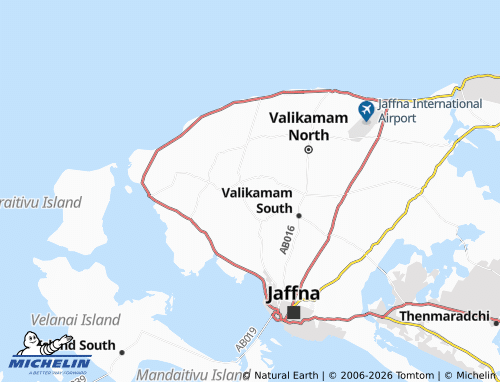 Mapa MICHELIN Sandilipay Centre - ViaMichelin