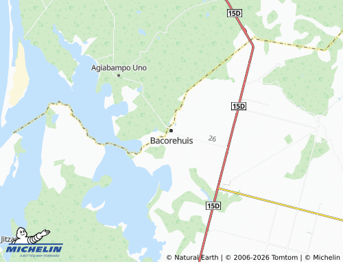 Kaart MICHELIN Bacorehuis - ViaMichelin