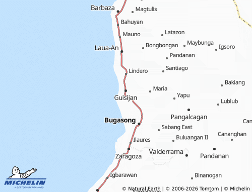 MICHELIN Lugta map - ViaMichelin
