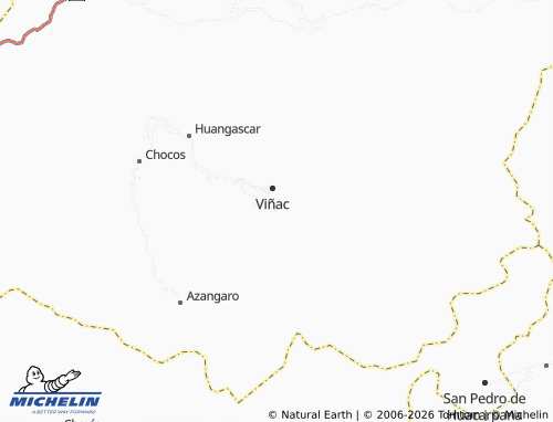 MICHELIN Madeán map - ViaMichelin