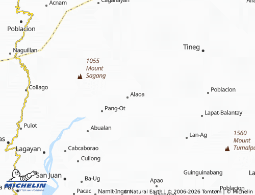 MICHELIN Alaoa map - ViaMichelin