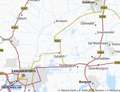 Kaart MICHELIN Oenkerk - ViaMichelin