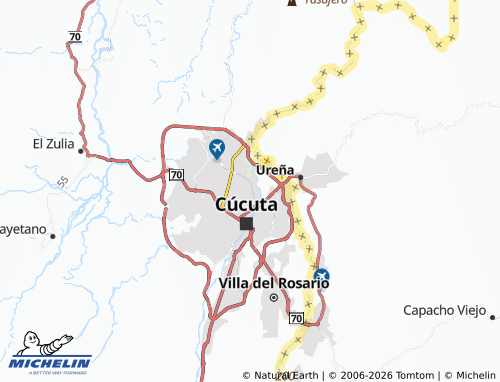 Mapa MICHELIN Ciudad Jardín - ViaMichelin