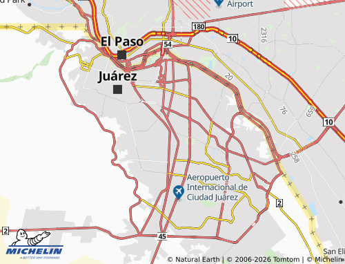 Mappa MICHELIN Fundidora, 5 de Mayo - ViaMichelin