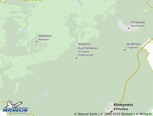 MICHELIN Khotiml'-Kuzmenkovo map - ViaMichelin