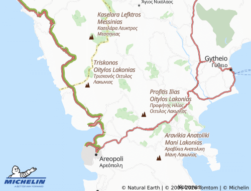 MICHELIN Kato Karea map - ViaMichelin