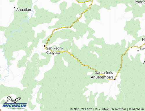 Kaart MICHELIN Cerro Gordo - ViaMichelin