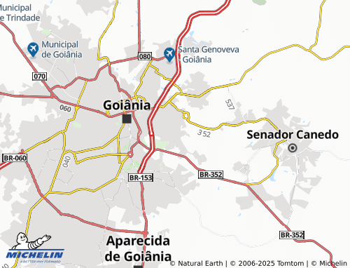 MICHELIN Jardim Brasil map - ViaMichelin