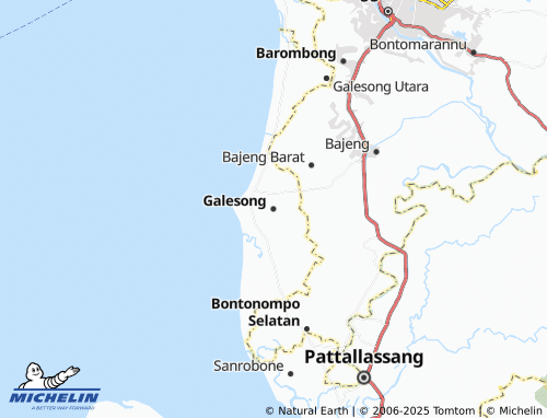 MICHELIN Galesong map - ViaMichelin