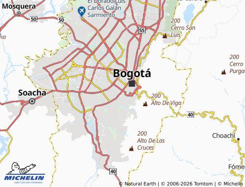 MICHELIN San Bernardo map - ViaMichelin
