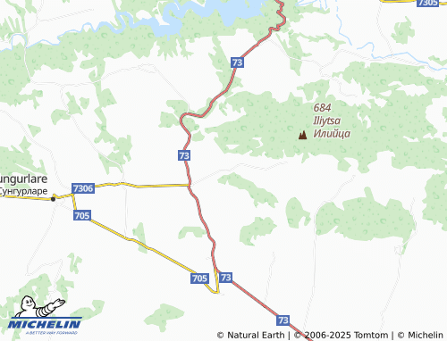 MICHELIN Klimash map - ViaMichelin