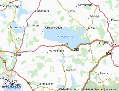 Kaart MICHELIN Selent - ViaMichelin