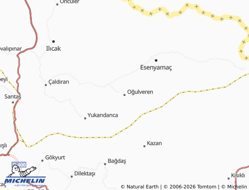 MICHELIN-Landkarte Oğulveren - ViaMichelin