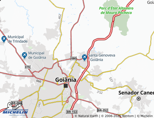 MICHELIN Vila dos Oficiais map - ViaMichelin