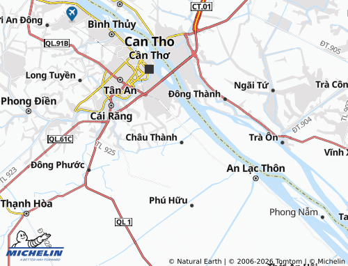 Mapa MICHELIN Tân Phú - ViaMichelin