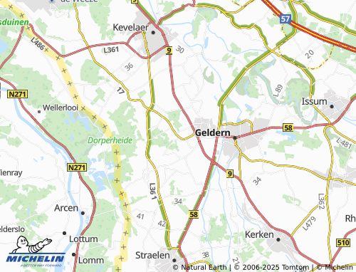 Mapa MICHELIN Geniel - ViaMichelin