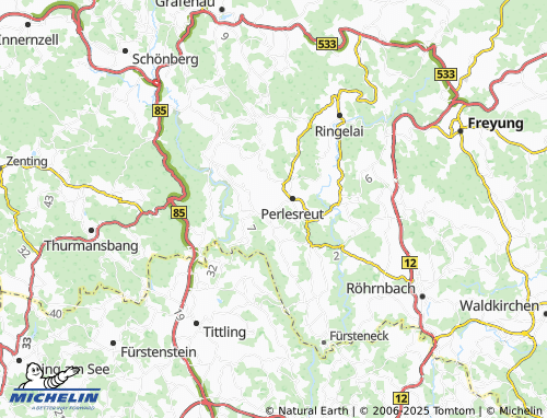 MICHELIN-Landkarte Waldenreut - ViaMichelin