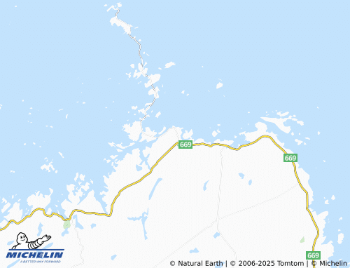 MICHELIN Hopen map - ViaMichelin