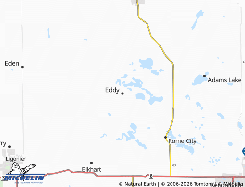 Carte MICHELIN Eddy - ViaMichelin