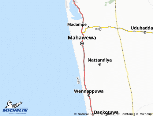 Mappa MICHELIN Modarawella - ViaMichelin