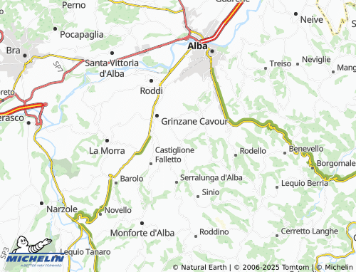 MICHELIN-Landkarte Valle Talloria - ViaMichelin