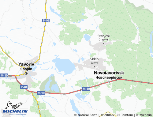 MICHELIN Novyi Yar map - ViaMichelin