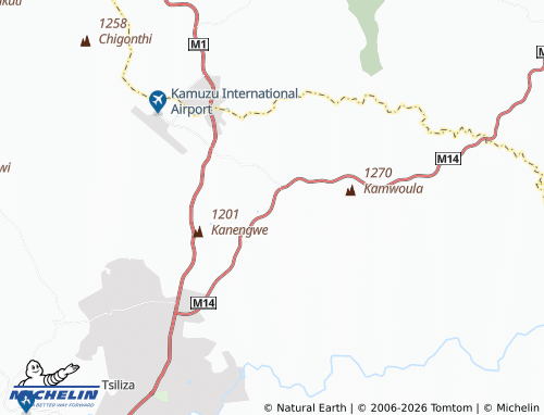 Mapa MICHELIN Chitedze - ViaMichelin