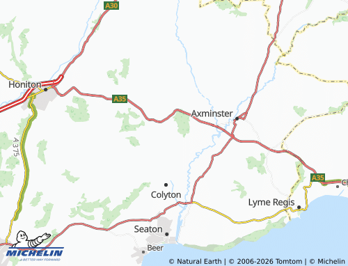 MICHELIN Shute map - ViaMichelin