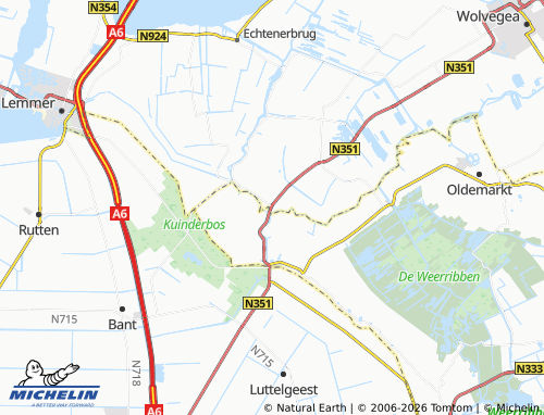 Carte MICHELIN Slijkenburg - ViaMichelin