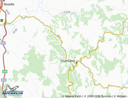 Carte MICHELIN Pancole - ViaMichelin