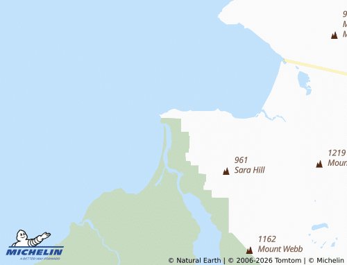 Mapa MICHELIN Jamestown - ViaMichelin