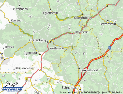 MICHELIN Lilling map - ViaMichelin