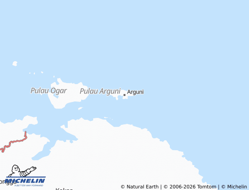 Mapa MICHELIN Arguni - ViaMichelin