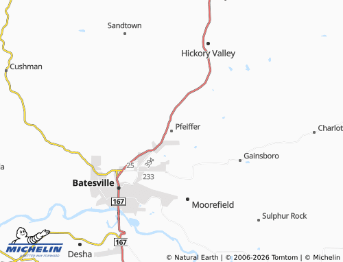 Mappa MICHELIN Pfeiffer - ViaMichelin