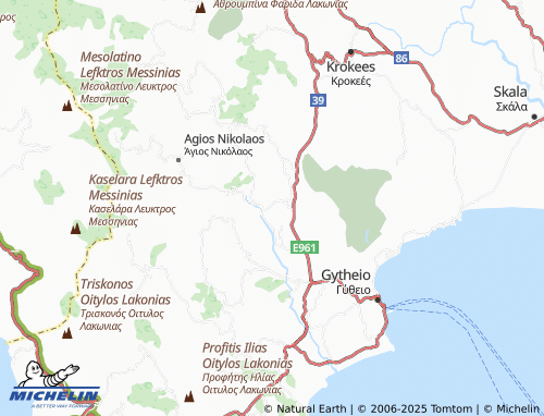 MICHELIN-Landkarte Sina - ViaMichelin