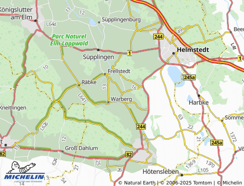 MICHELIN-Landkarte Wolsdorf - ViaMichelin