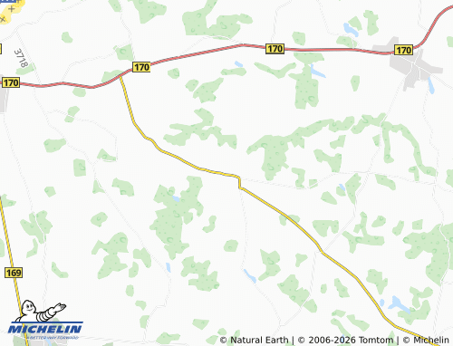 MICHELIN Kaukolikai map - ViaMichelin