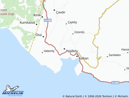 Mapa MICHELIN Yeşilköy - ViaMichelin