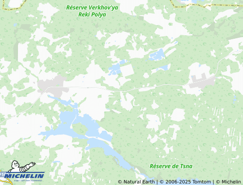 MICHELIN Bol'shaya Zapoved' map - ViaMichelin