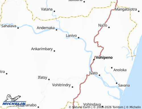 Mappa MICHELIN Mahabo - ViaMichelin