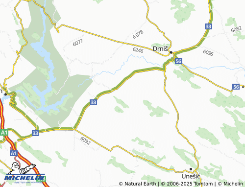 Mapa MICHELIN Pakovo Selo - ViaMichelin