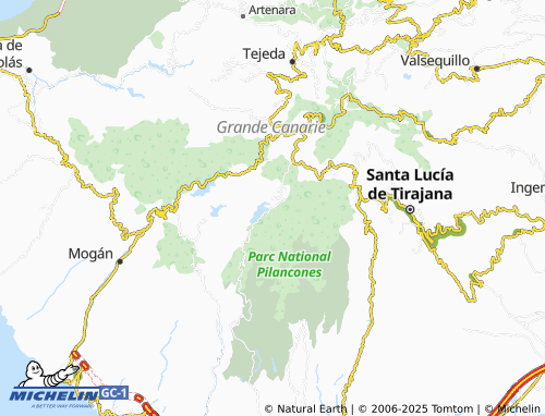 MICHELIN Los Cercados map - ViaMichelin