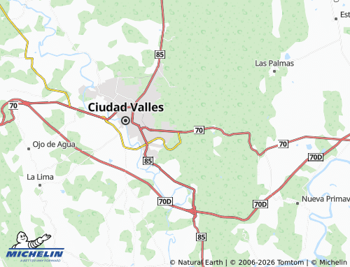 Mapa MICHELIN Militar - ViaMichelin